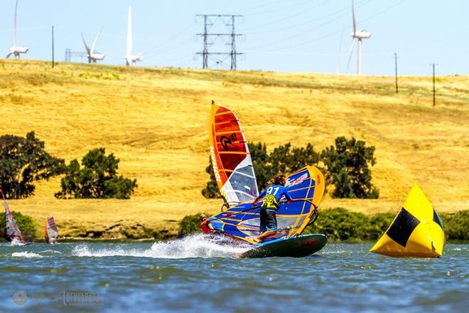 Phil Soltysiak laying it down - IWT Rio Vista Grand Slam © International Windsurfing Tour